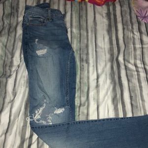 Hollister low rise super skinny jeans